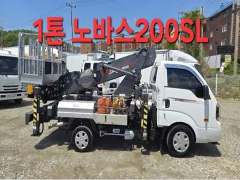 기아 봉고3 1톤 고소작업차 2024년식 사진 1